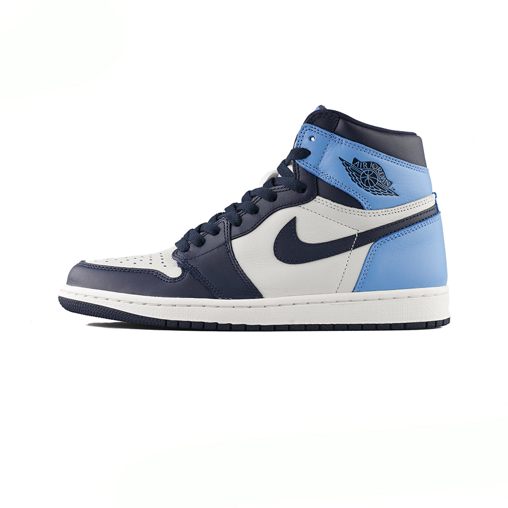 Air Jordan 1 Retro High OG (Sail/Obsidian-University Blue) – amongst few