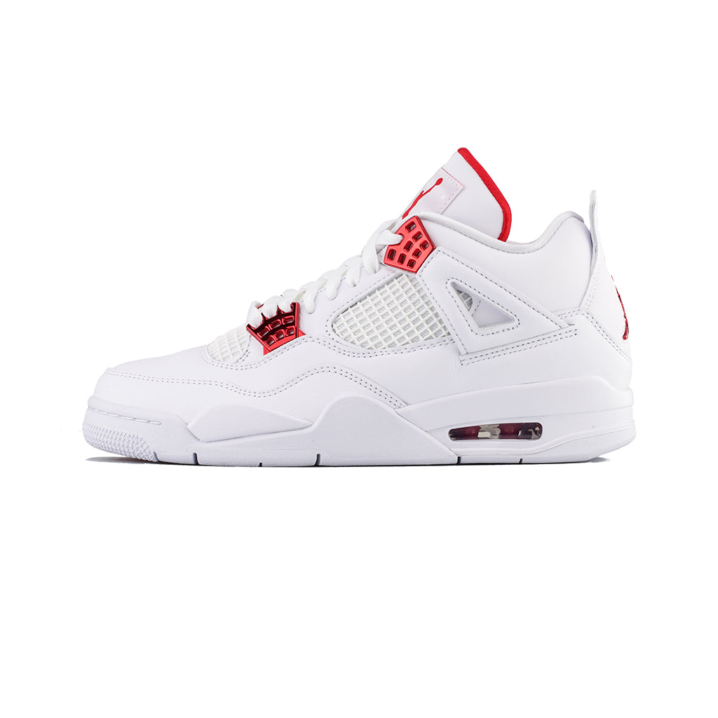 Air Jordan 4 Retro (White/University Red) – amongst few