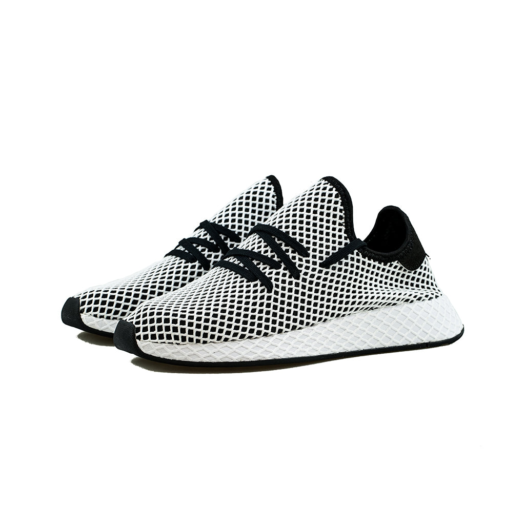 adidas deerupt core black white