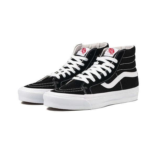 Vans - OG Sk8-Hi Lx Suede/Canvas (Black/Trwht) – amongst few