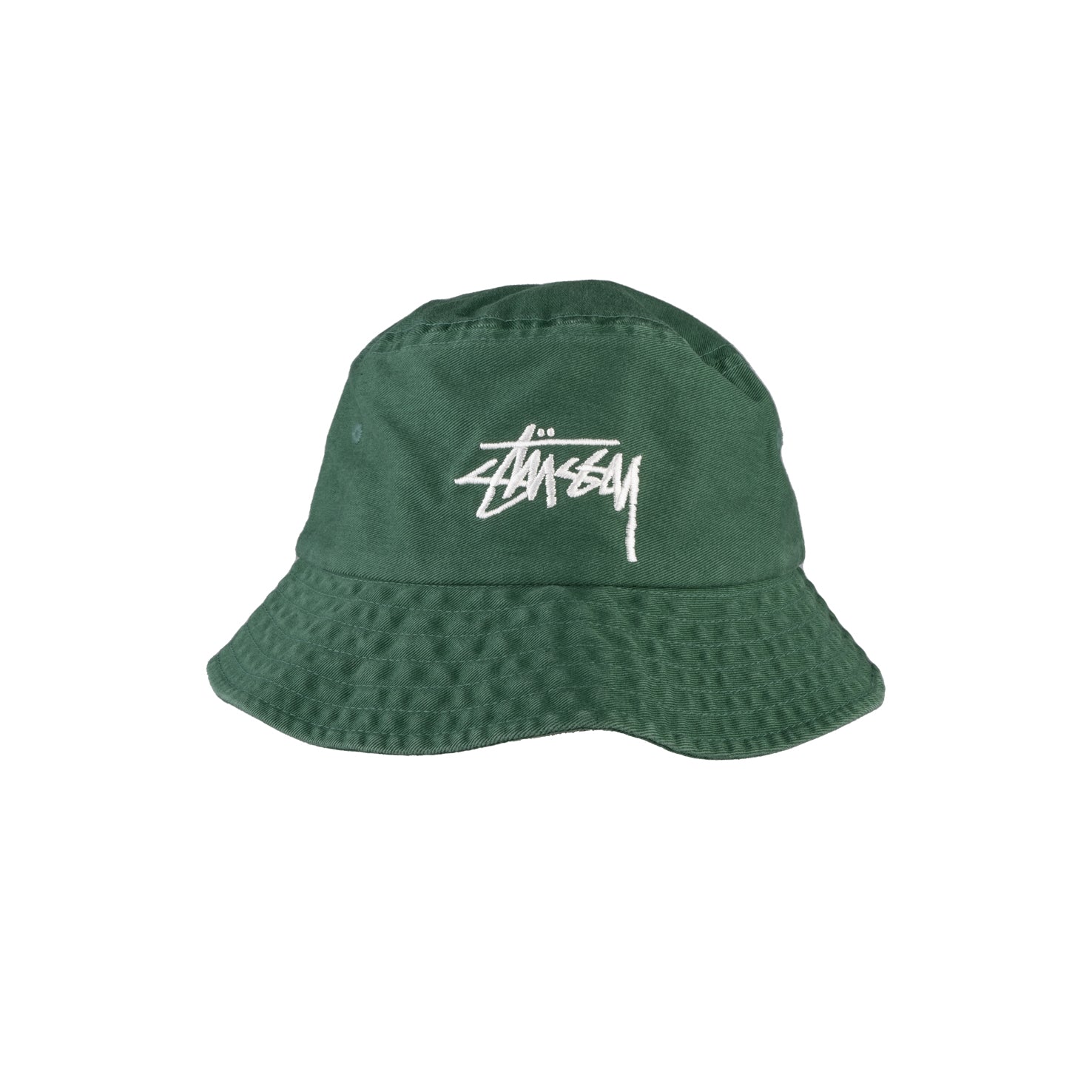 Stussy - Big Stock Bucket Hat (Dark Green) – amongst few