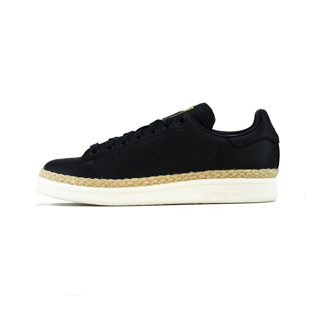 stan smith bold black suede