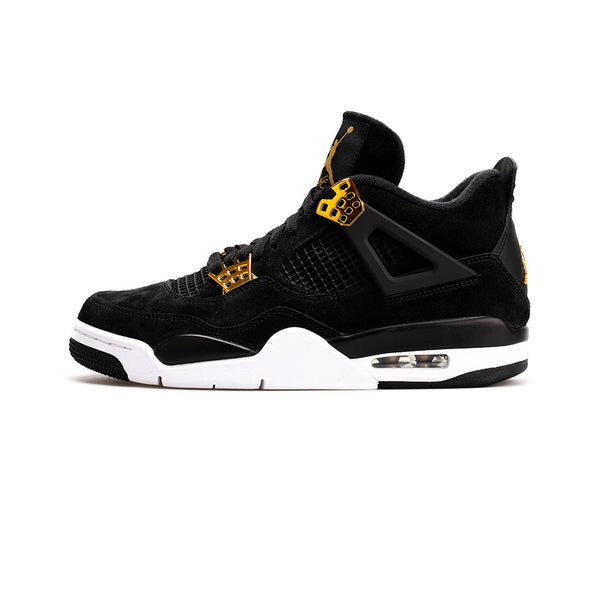 Air Jordan 4 Retro 'Royalty' (Black/Metallic Gold-White) – amongst few