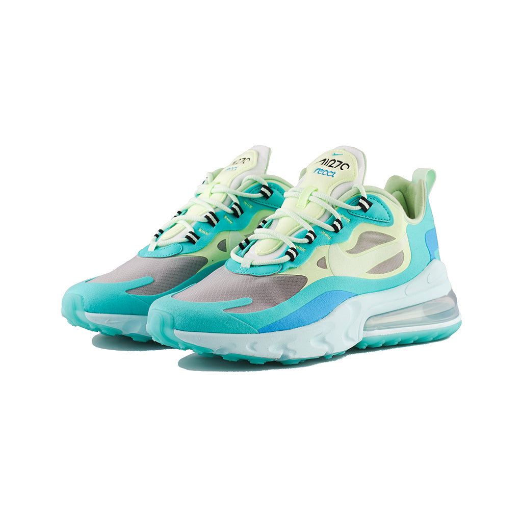 Nike Air Max 270 React light blue, white and grey AW LAB