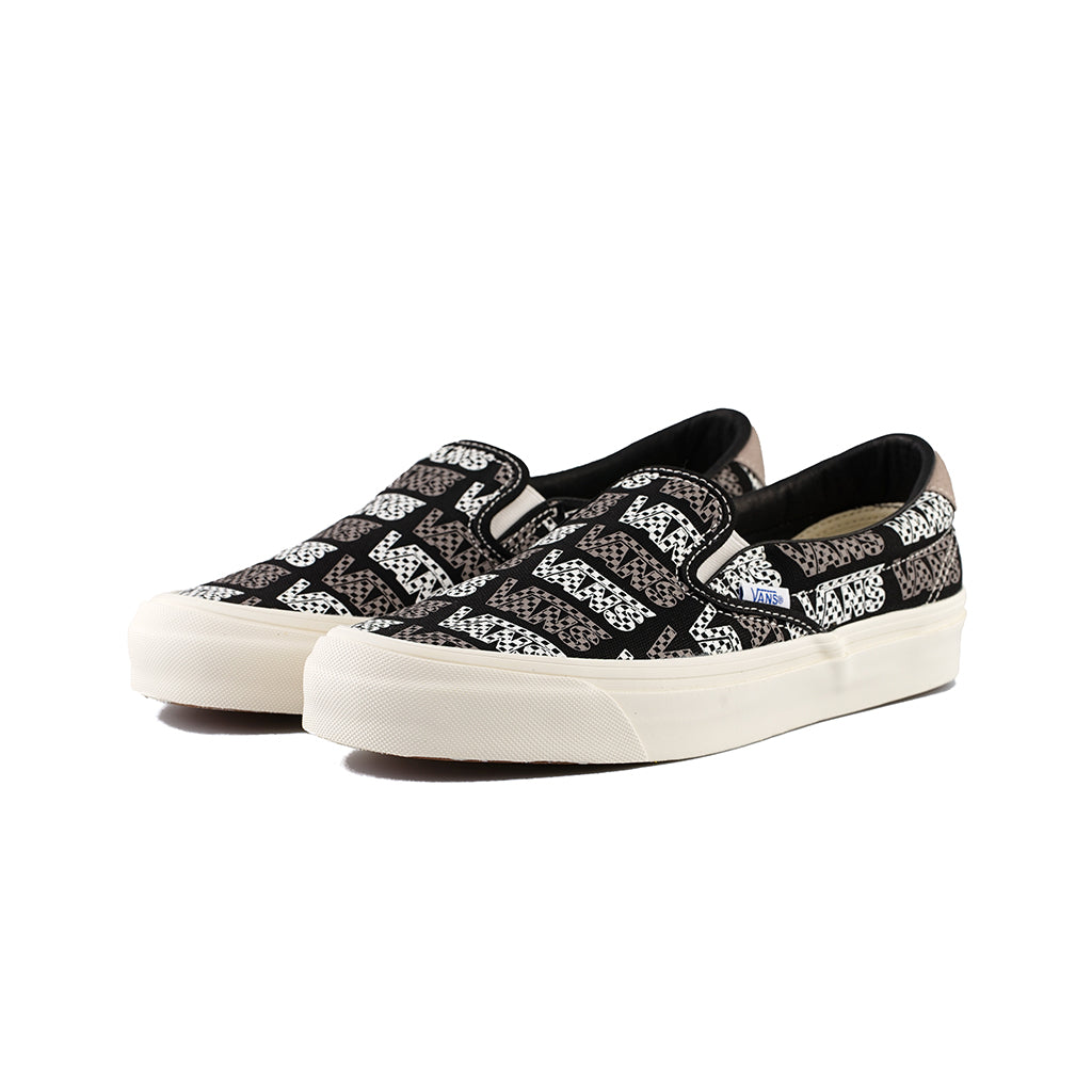 vans canvas black black