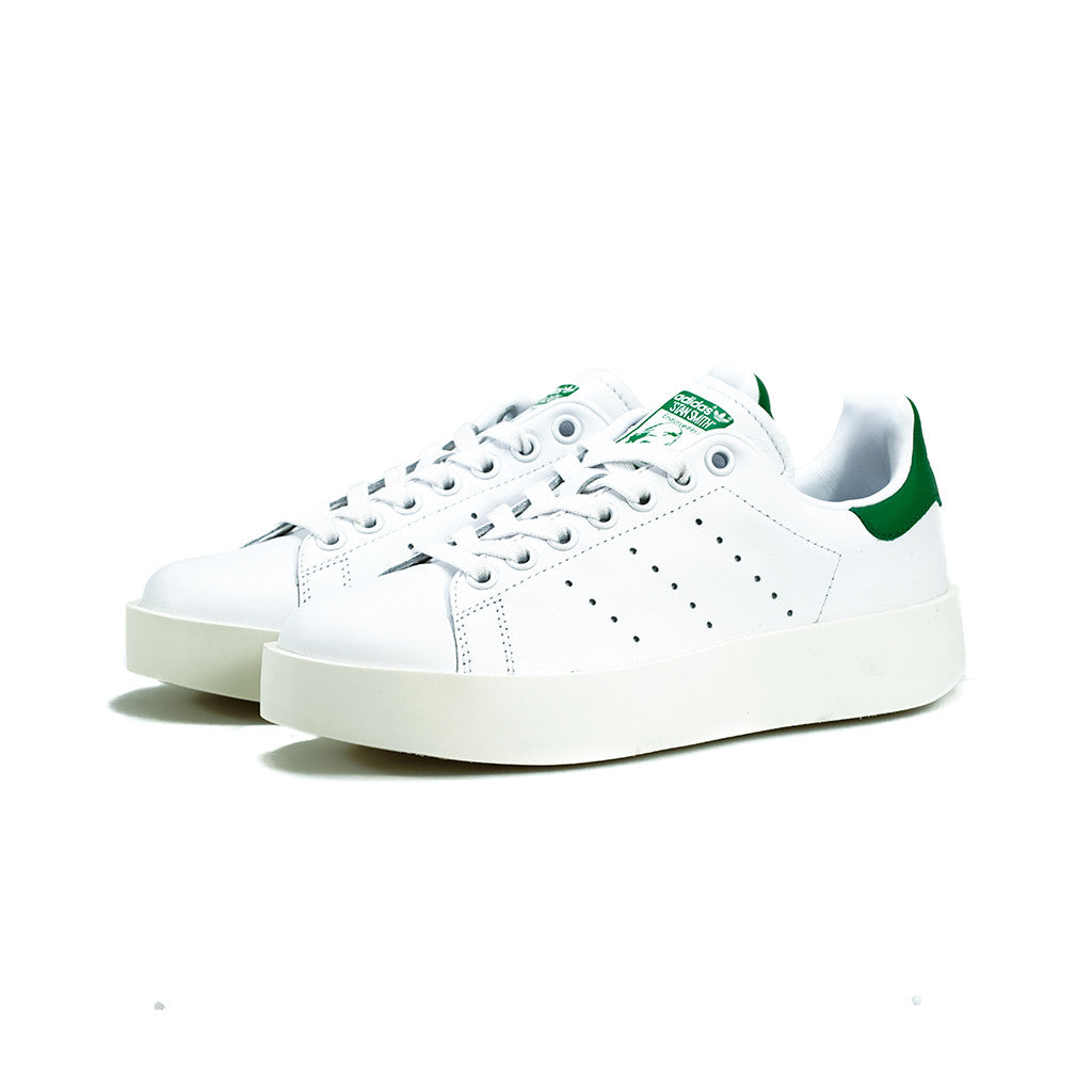 adidas stan smith bold white green