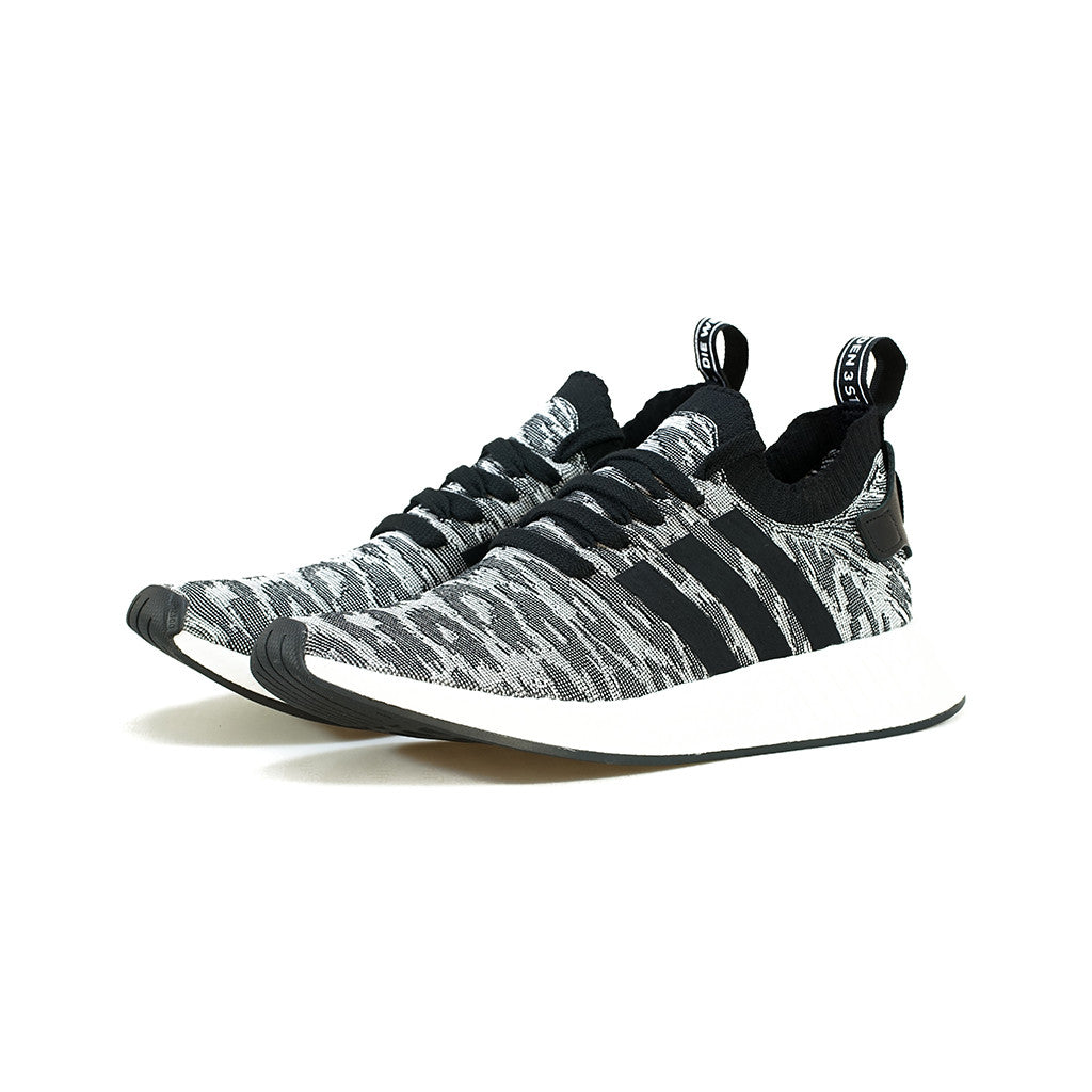 adidas nmd white black core