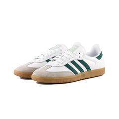 adidas samba green white