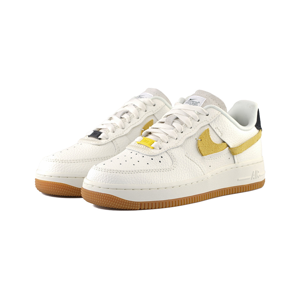 air force 1 07 trainers sail black chrome yellow white lxx