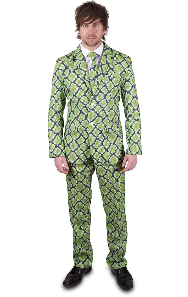 Green Snake Skin Stag Suit – Stag Suits