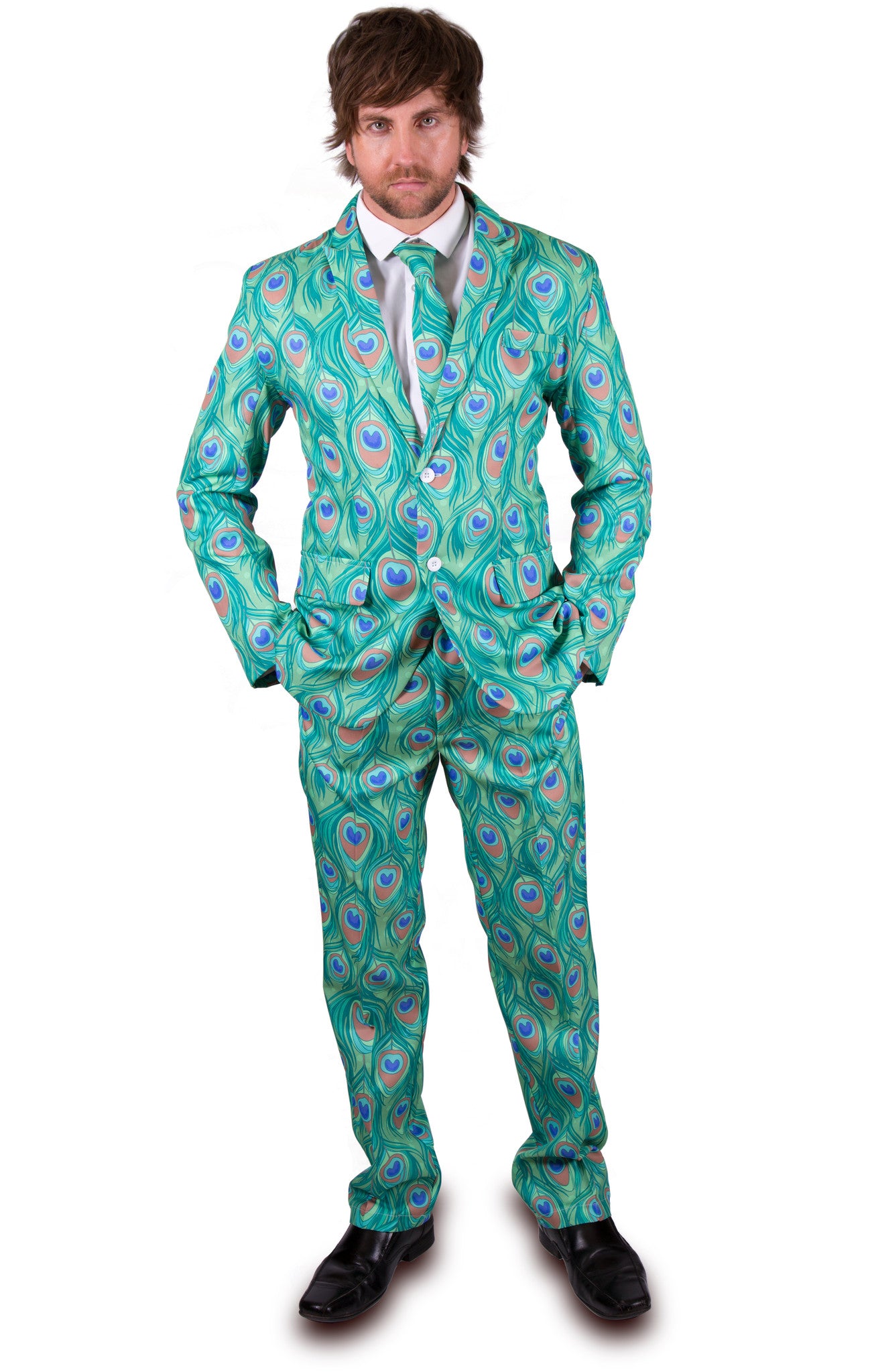 Peacock Print Stag Suit – Stag Suits