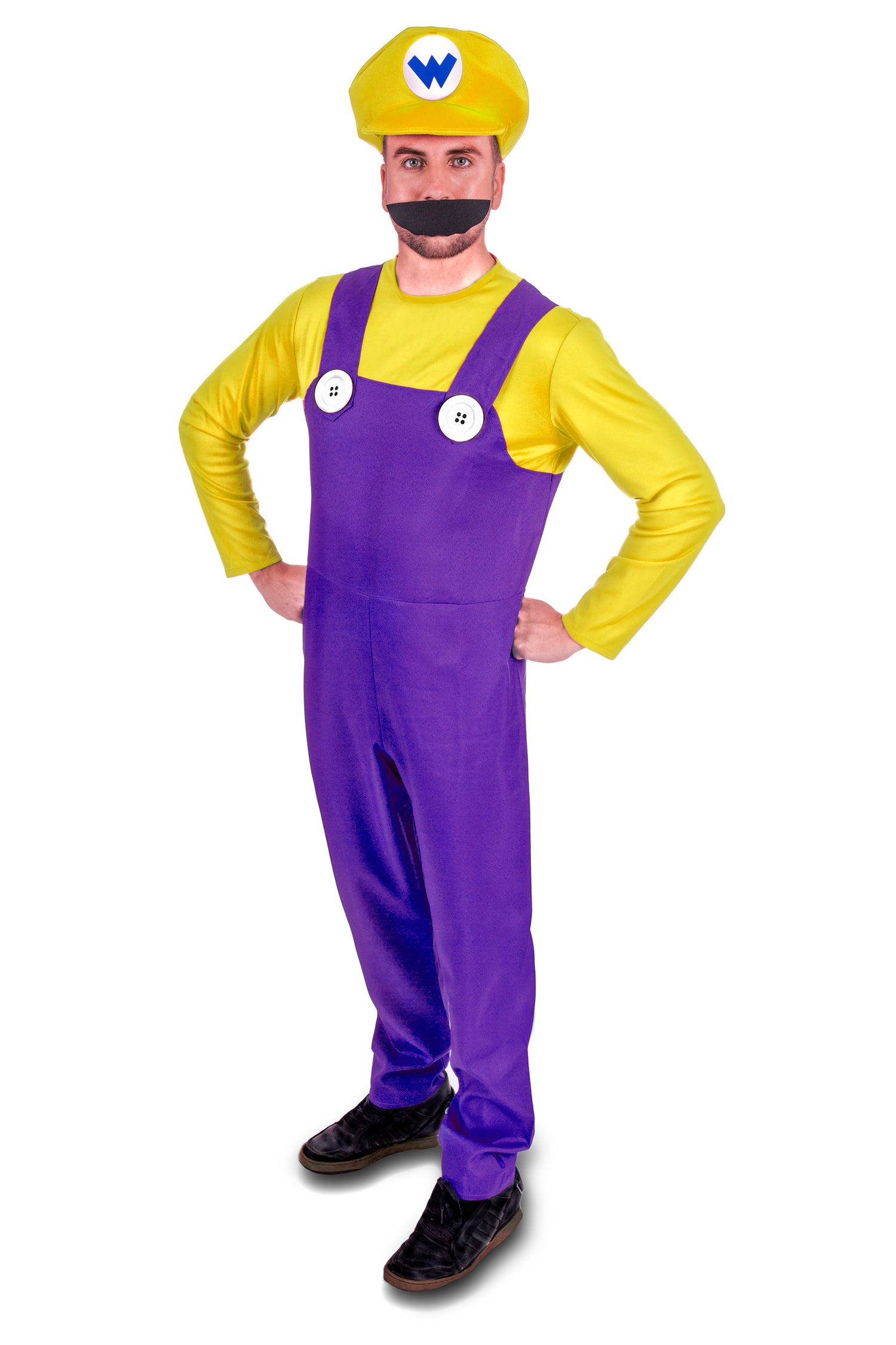 Super Plumber Yellow Bad Brothers Adult Fancy Dress Costume – Stag Suits