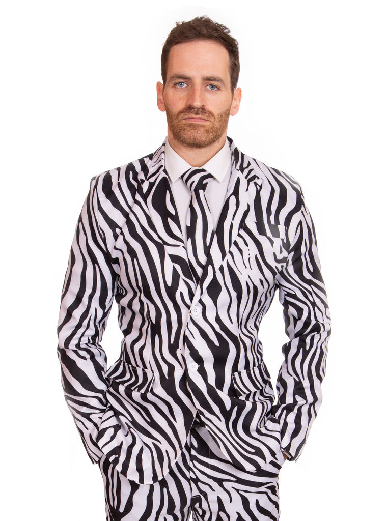 Image result for zebra suit