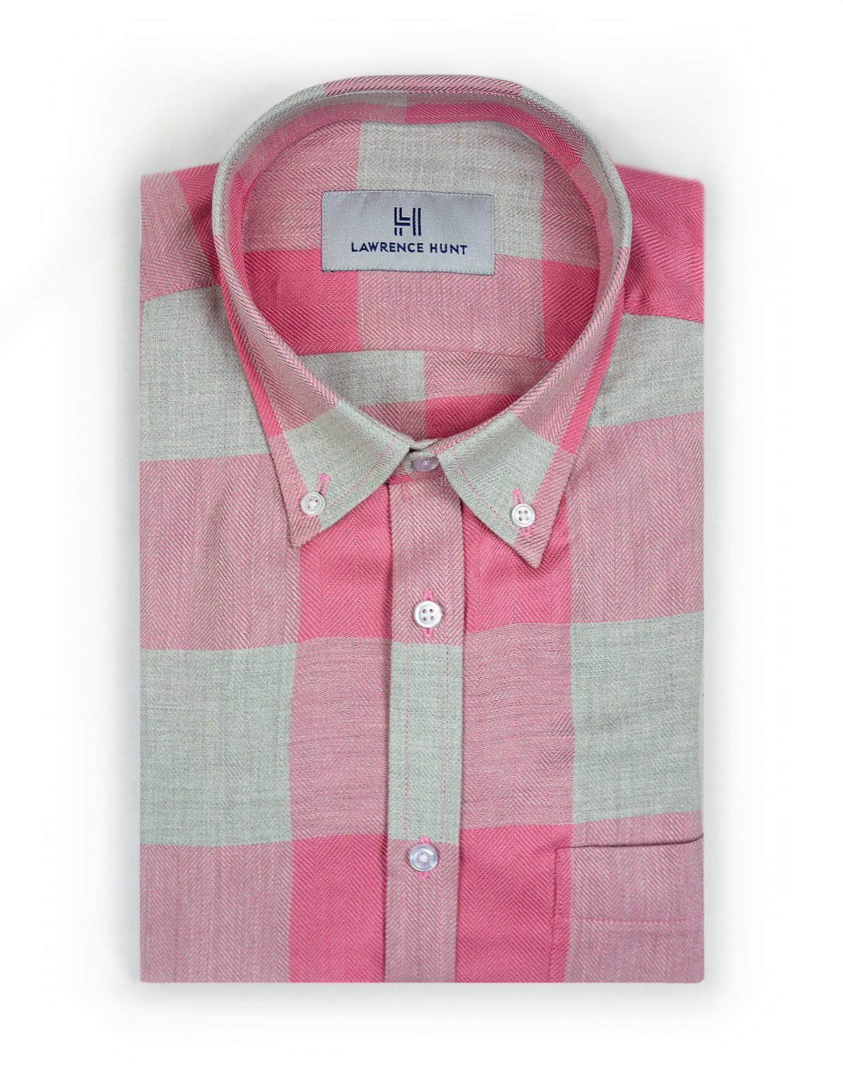 "Charlotte" - Pink & Gray: FEATHERWEIGHT - Lawrence Hunt product image