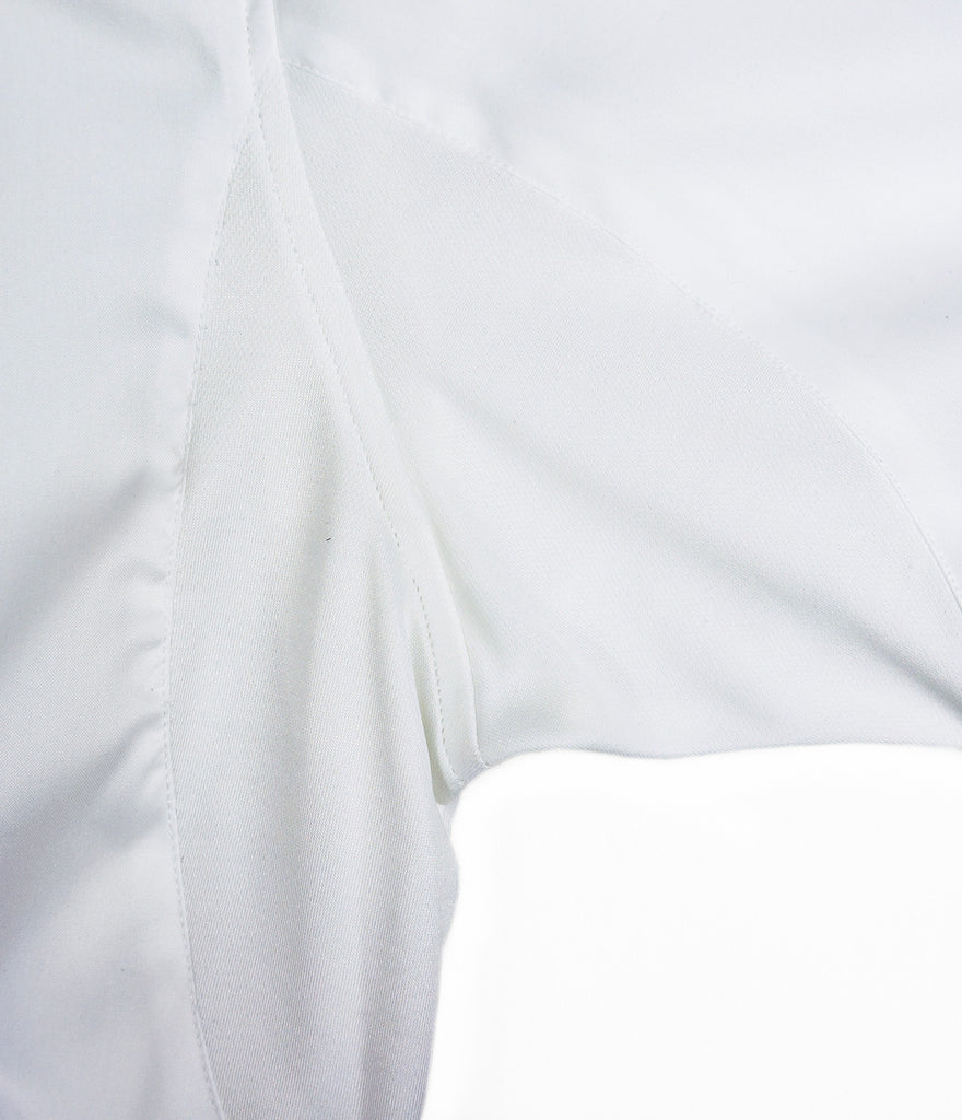 breathable white dress shirt