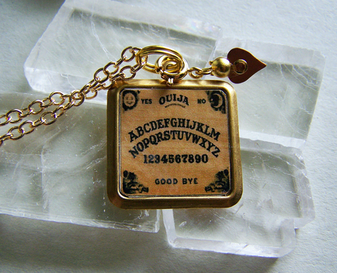 Mystical Ouija Board With Planchette Necklace My Mystic Gems