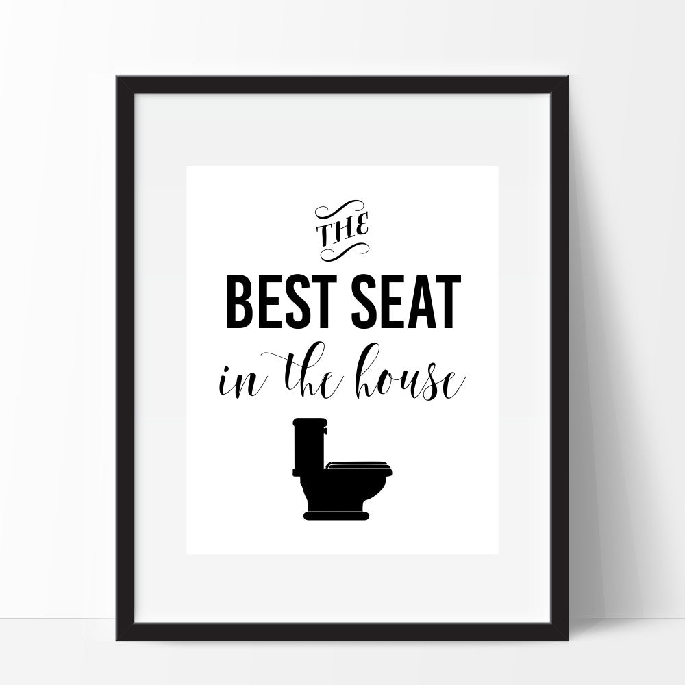 The Best Seat In The House Wall Art Picturality