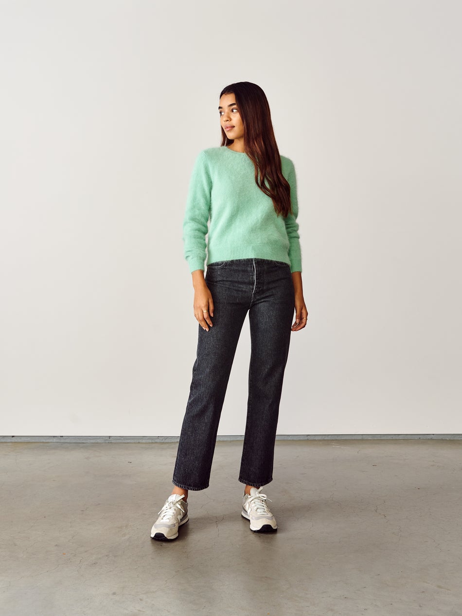 Bellerose - Datti Angora Sweater: Aqua – ouimillie