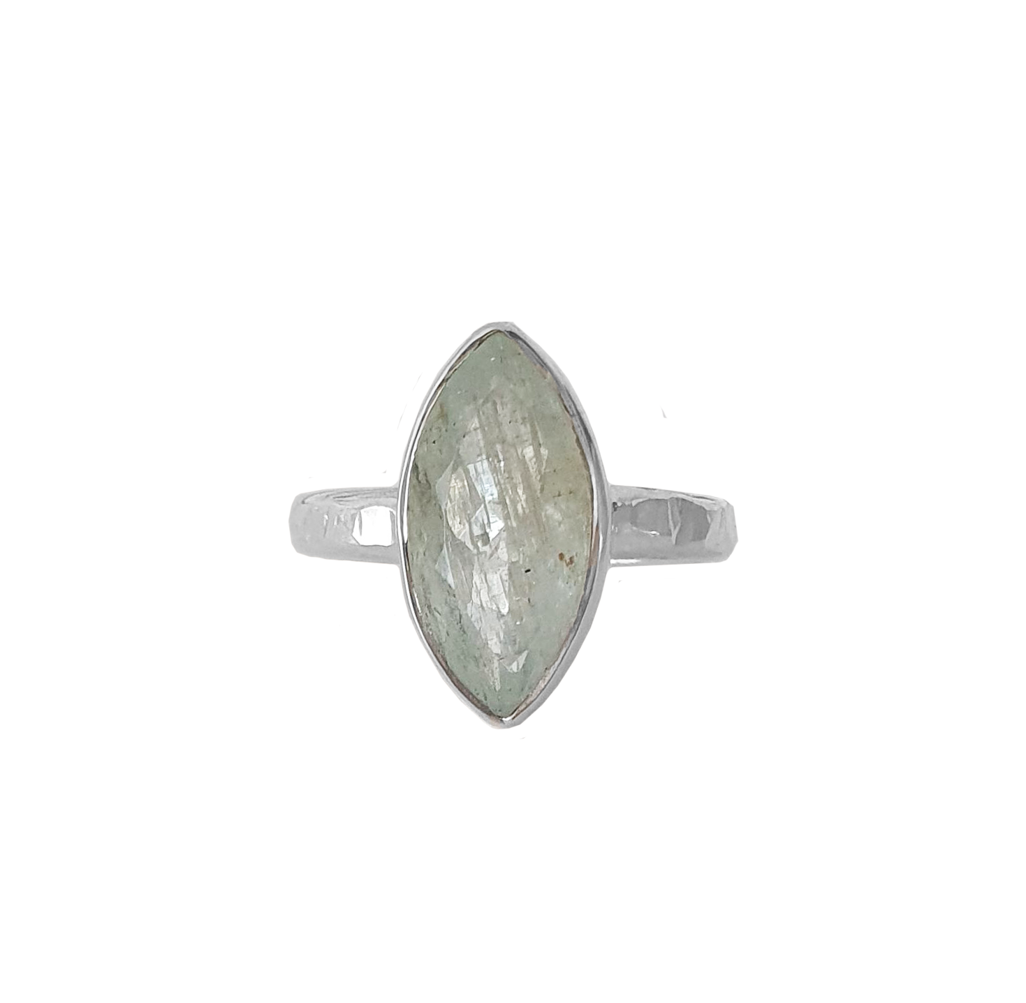 Aquamarine Marquise Signature Stone Ring