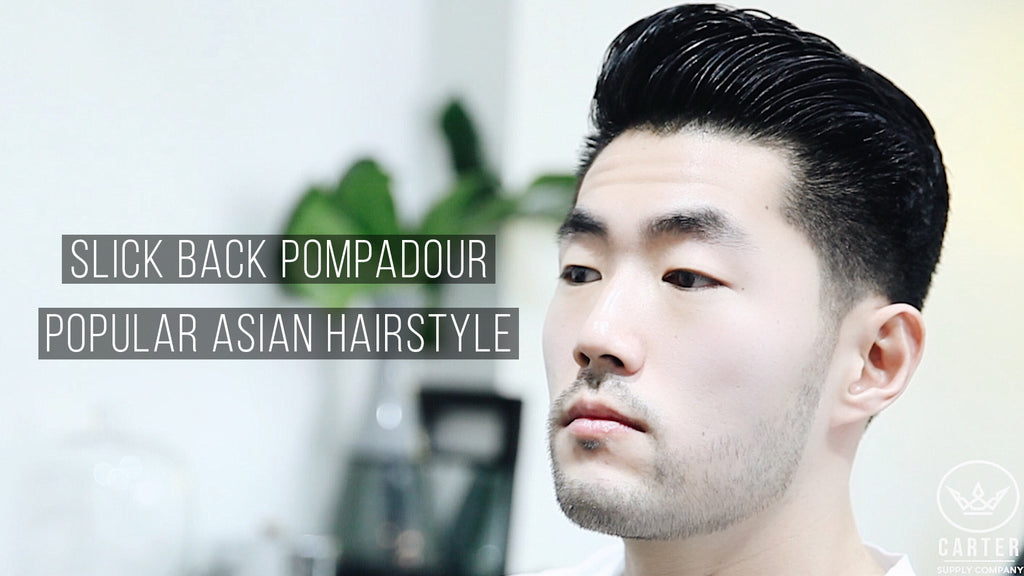 Slick Back Pompadour  Popular Asian Hairstyle  Cool Hair 