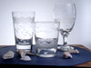 Seabreeze Engraved Glassware - By the Sea Beach Decor