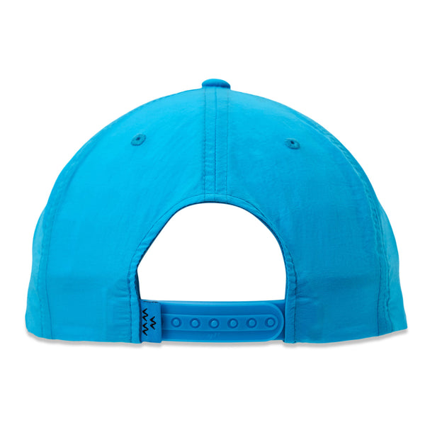 blue strapback hat