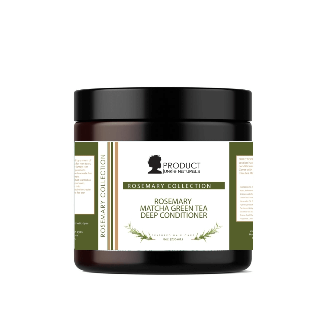 Rosemary Matcha Green Tea Deep Conditioner Product Junkie Naturals