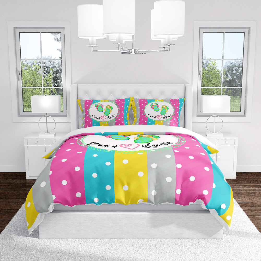 Colorful Beach Theme Bedding Folk N Funky