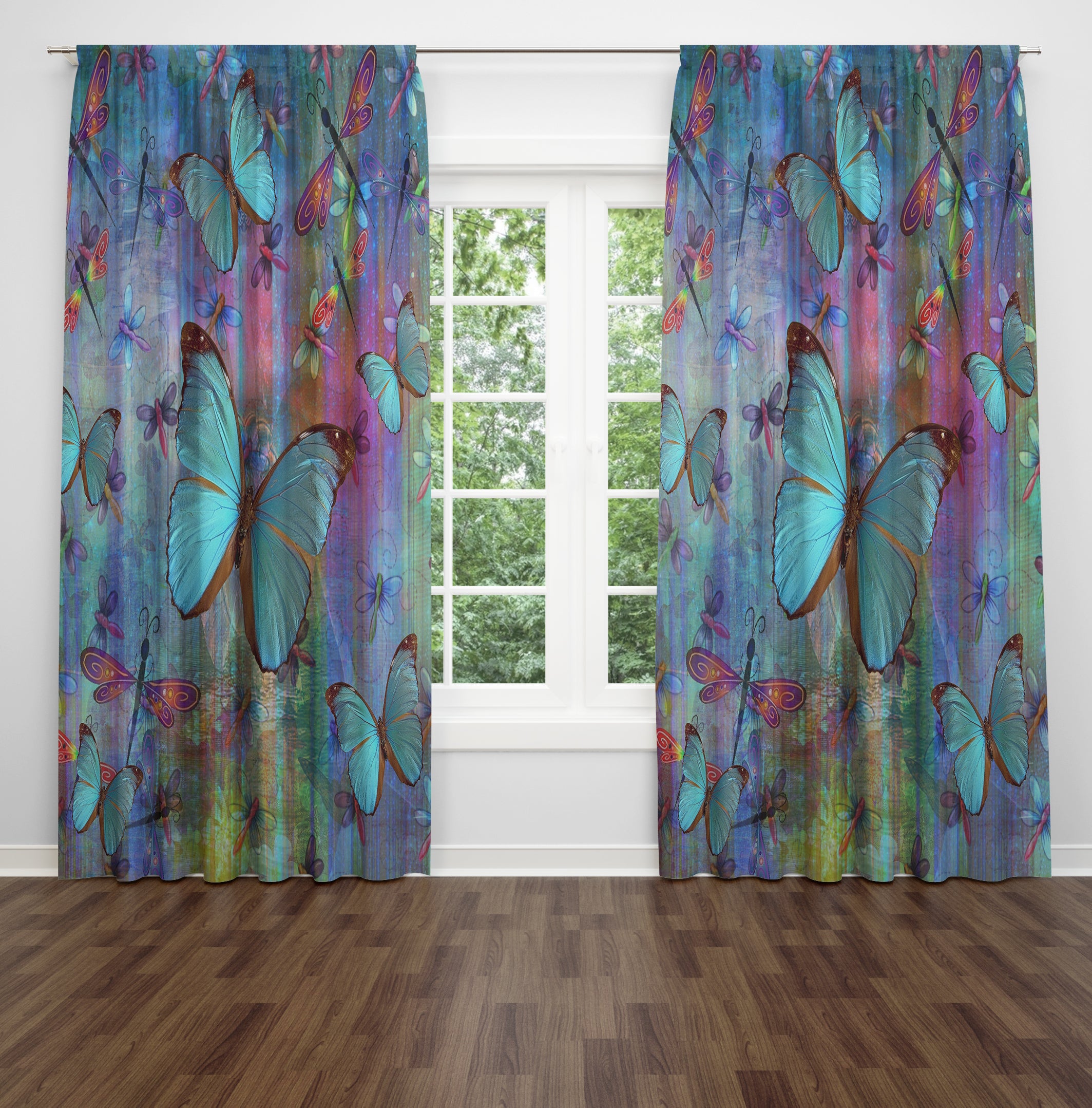 butterfly curtains