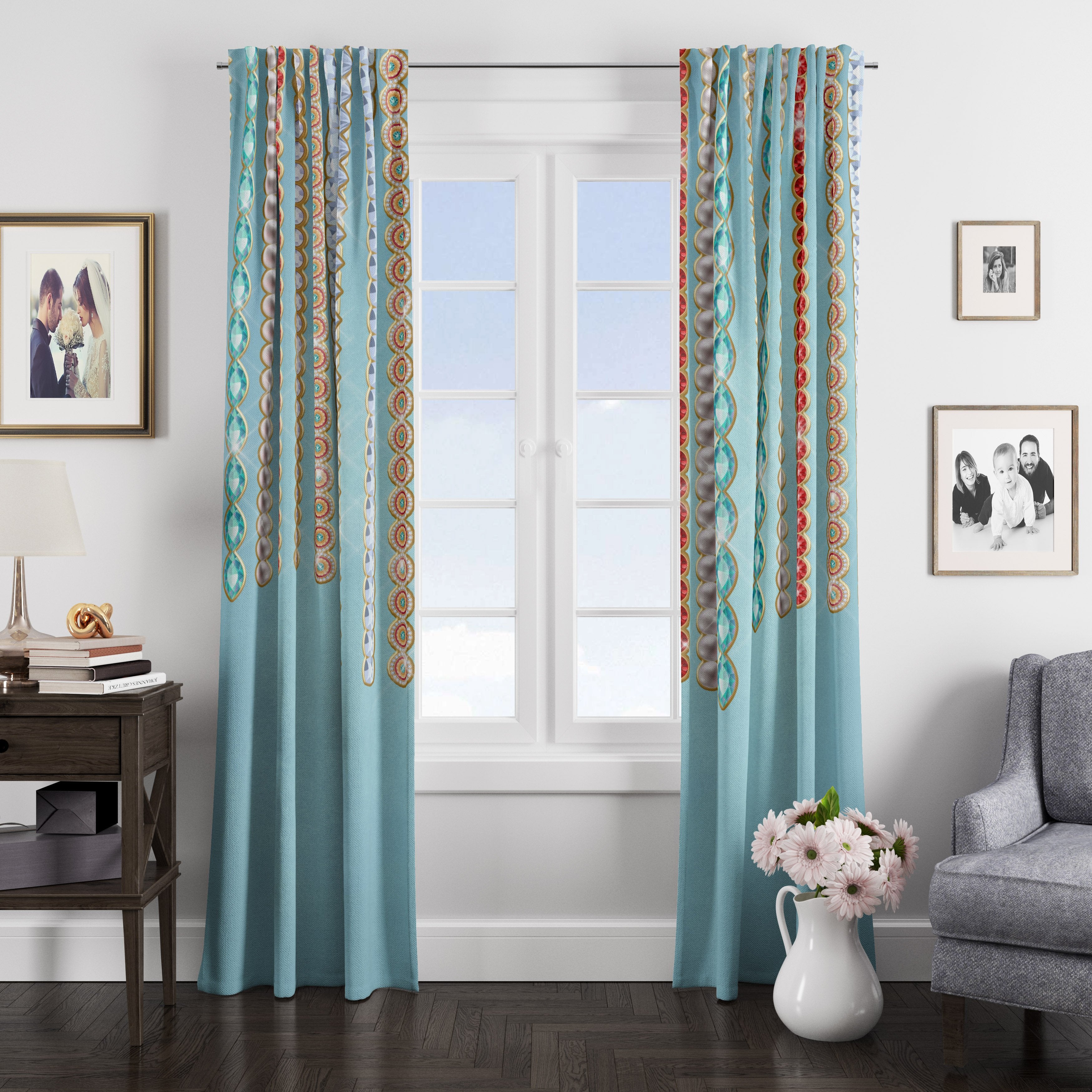 custom window curtains