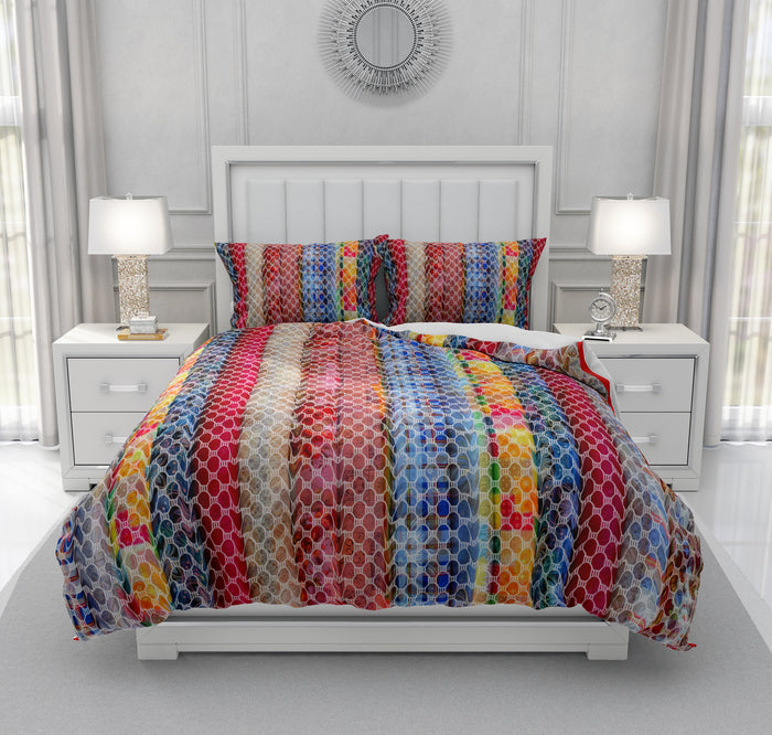 boho chic floral crib bedding