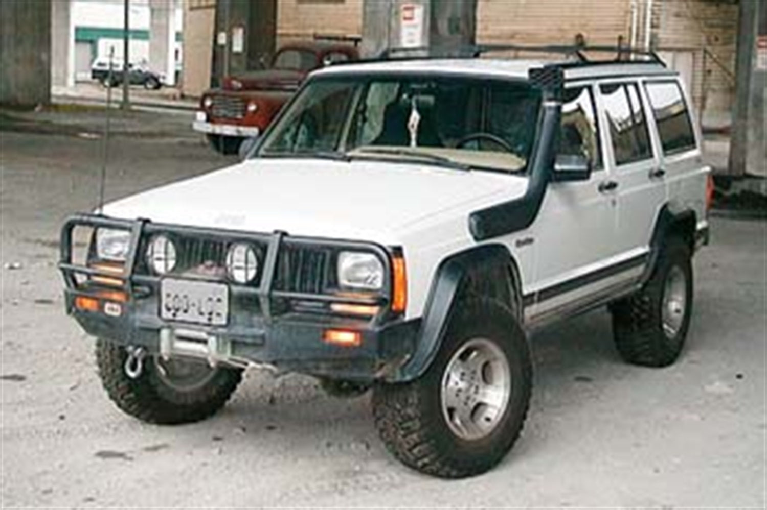 xj cherokee bull bar