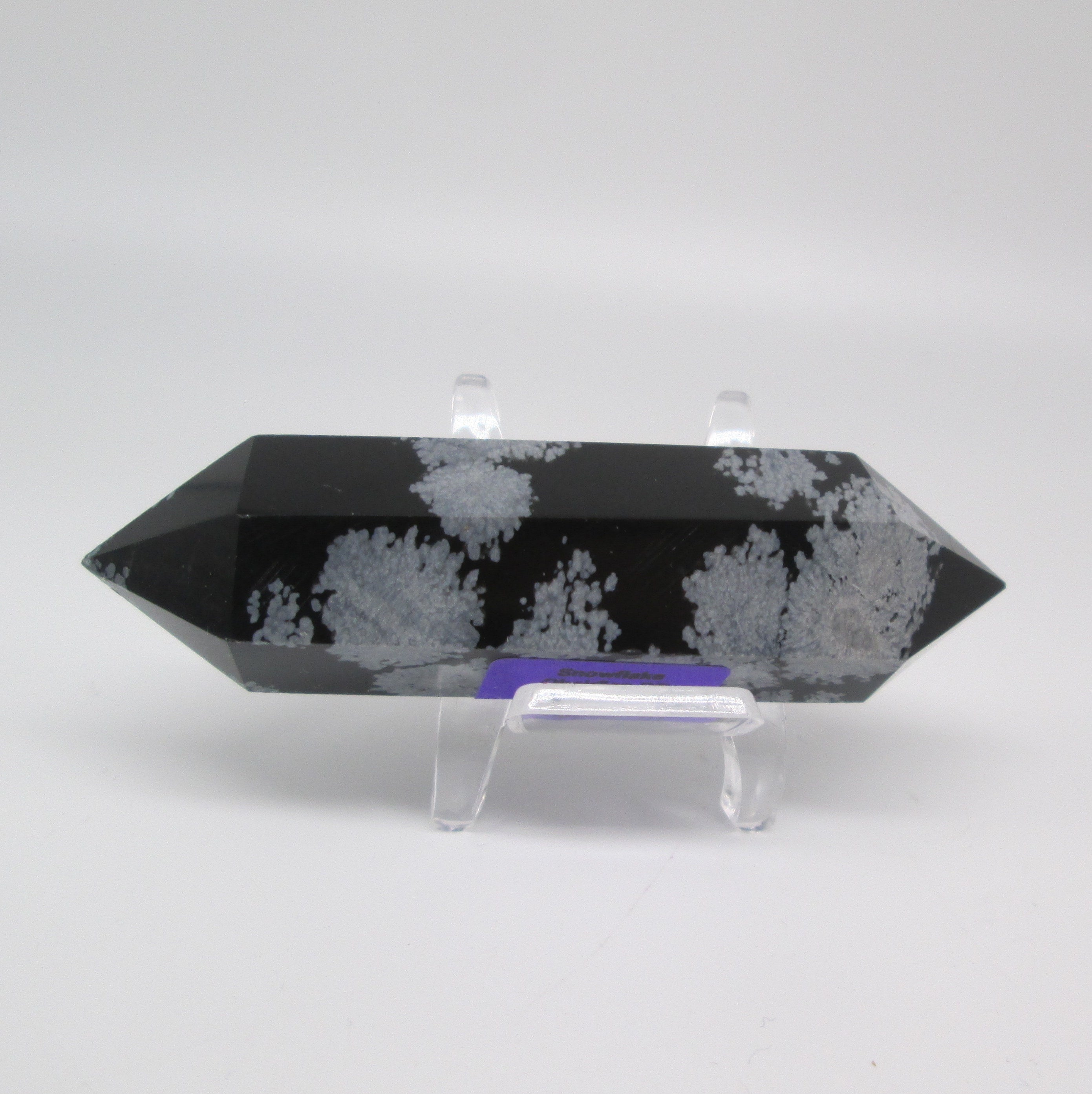 Snowflake Obsidian Double Terminated