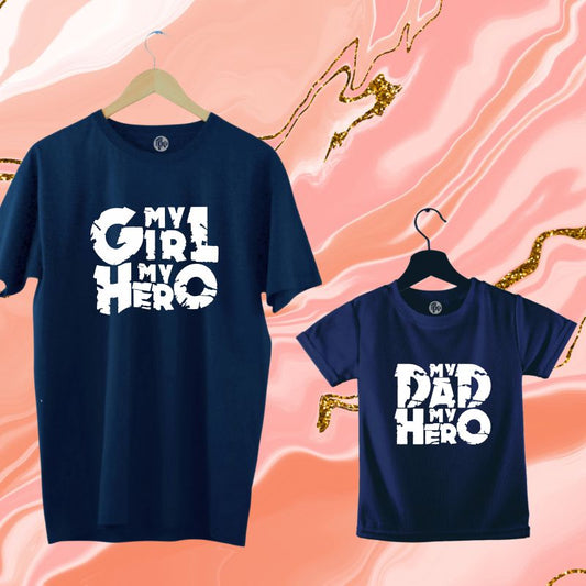 Daddy is my Superhero T-Shirt for Baby Boys & Baby Girls – T Bhai