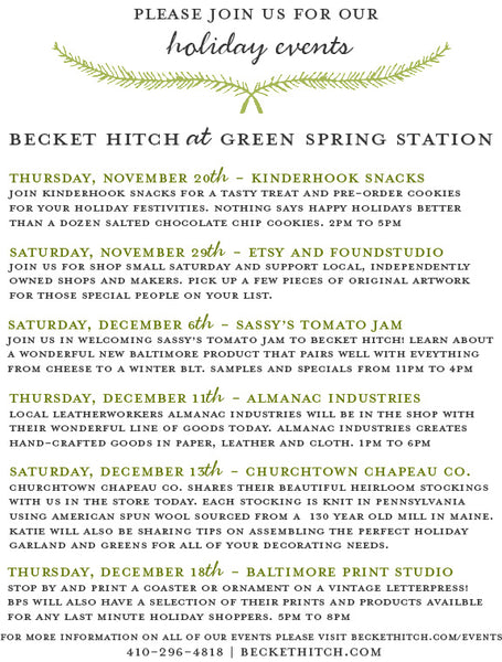 Winter Events at Becket Hitch 2014