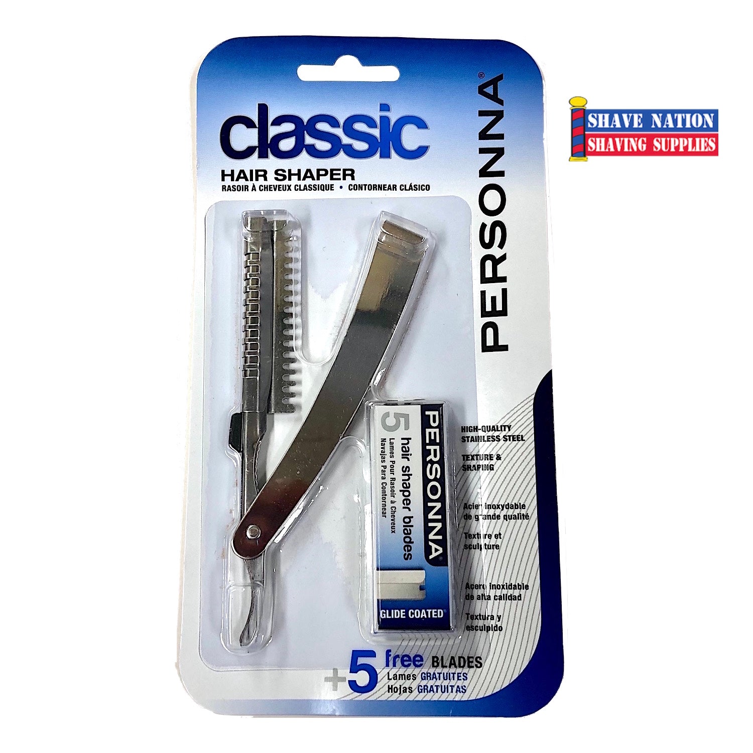 Personna Classic Hair Shaper Kit With Blades Shave Nation