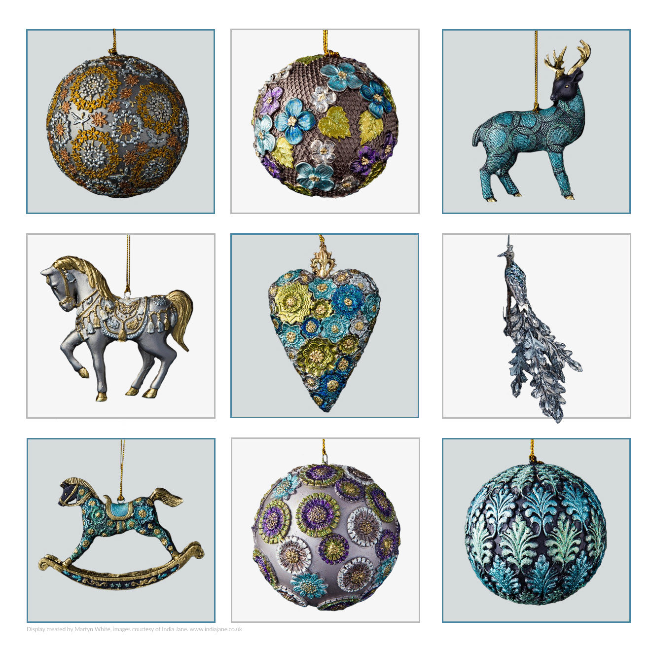 Christmas in Luxury: Holiday Ornaments – Martyn White Designs