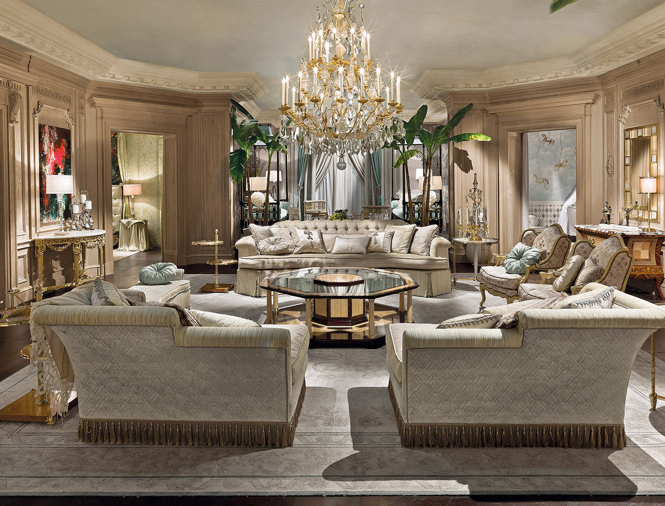 luxury elegant living room sets