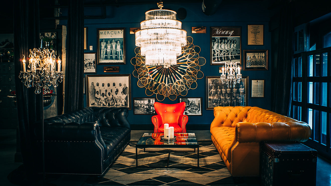 Timothy Oulton Designs the Blue Room Los Angeles Athletic Club