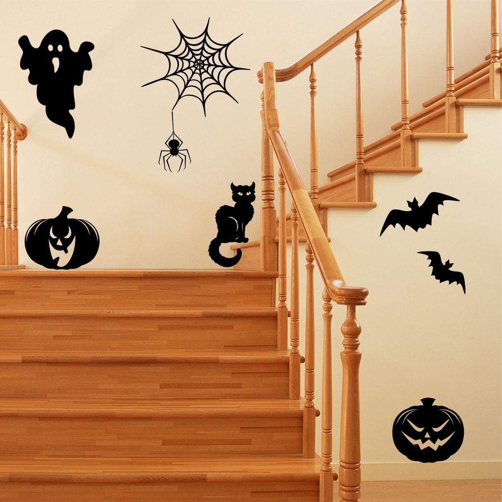 Halloween Assorted Decals  Pumpkin Decal  Spooky Wall Art