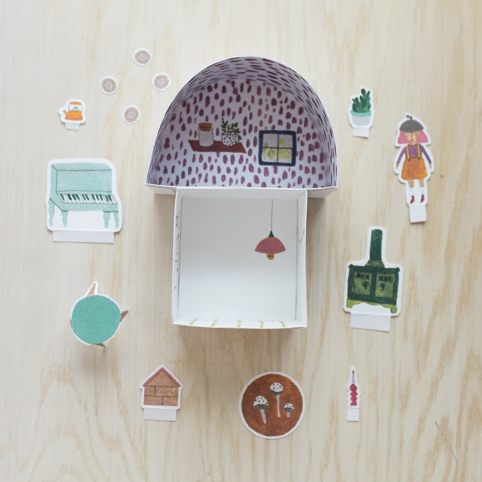 the paper doll house