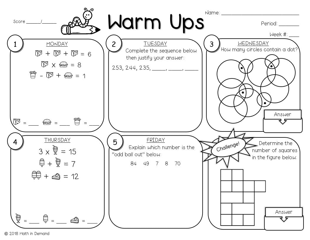 smiling-and-shining-in-second-grade-math-warm-ups-multiplication-warm-up-worksheets-times