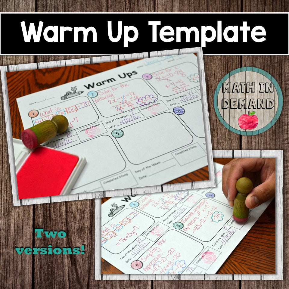 warm-up-template-math-in-demand