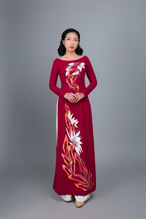 Custom Ao Dai: Chiếc áo dài thinh thoảng và thanh thoát được thiết kế riêng theo ý tưởng của bạn sẽ giúp bạn tự tin và cá tính hơn. Hãy khám phá thế giới của các nhà thiết kế và tạo nên một chiếc áo dài độc đáo nhất để thể hiện phong cách của bạn!