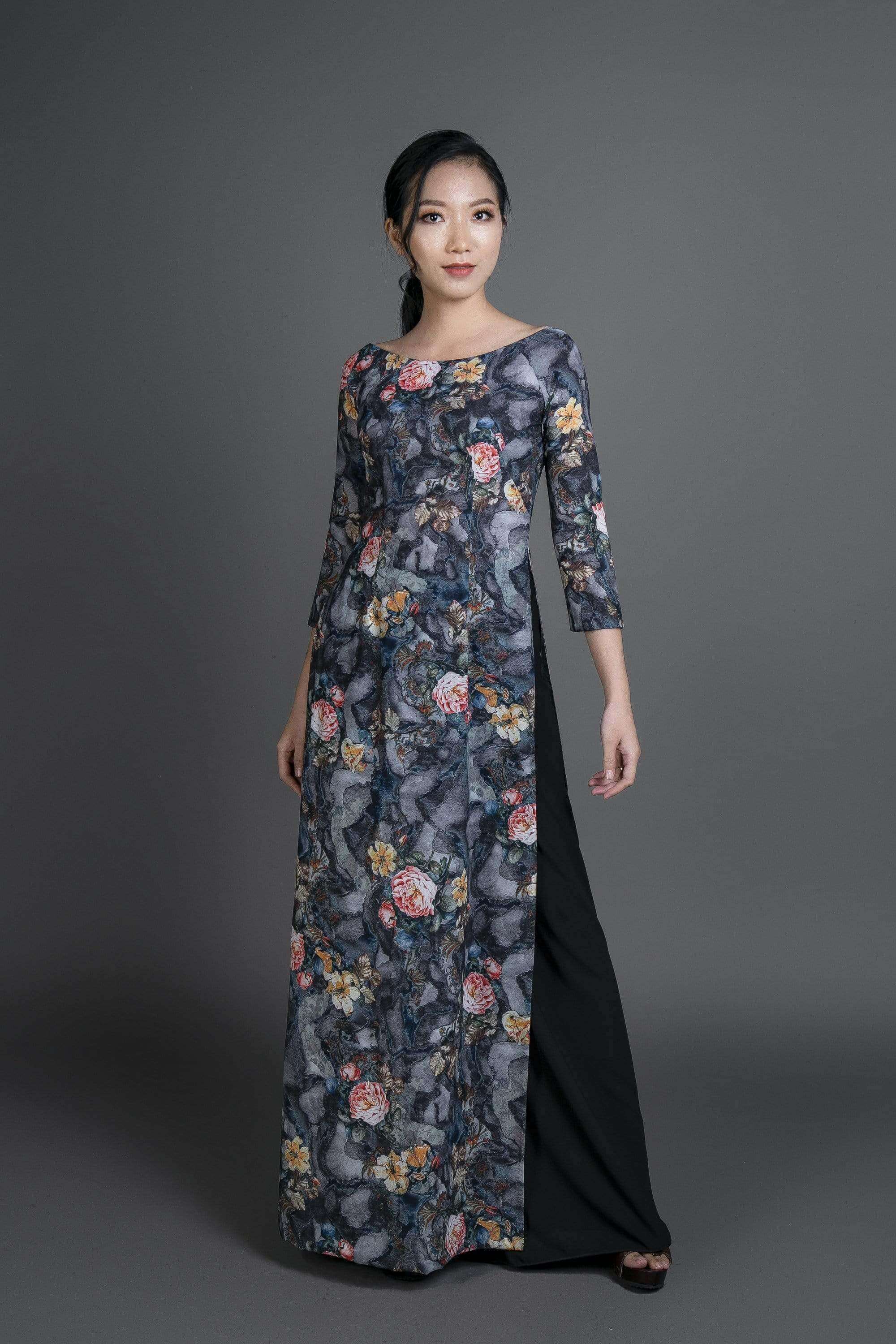 Ao dai; custom Vietnamese long dresses by mark&vy - Mark&Vy Ao Dai