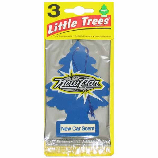 LITTLE TREES Air Fresheners Car Air Freshener. Xtra Strength Provides  Long-Lasting Scent for Auto or Home. Extra Boost of Fragrance. New Car  Scent, 24