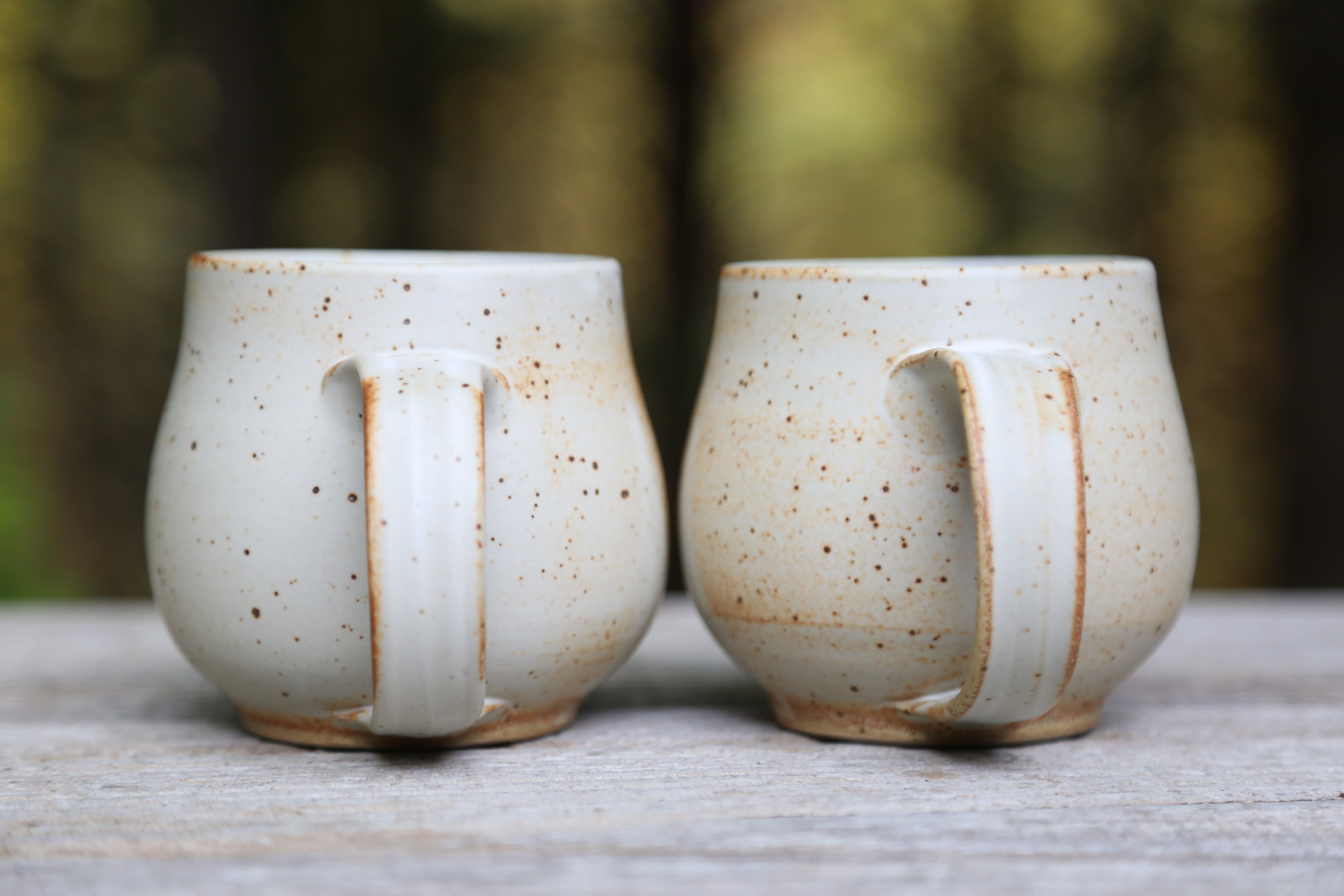 Pair of 16 oz. mugs in matte glaze