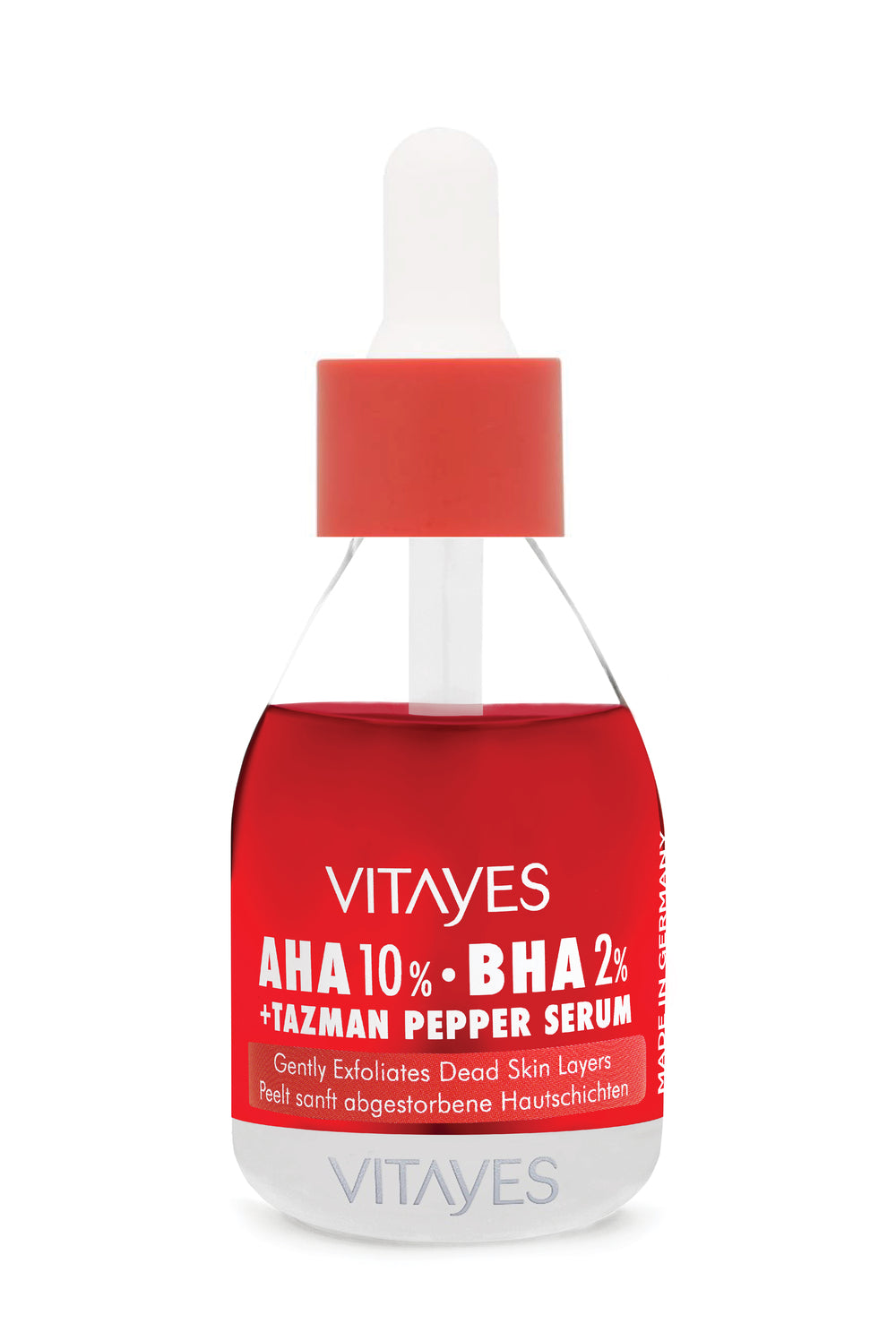 VITAYES b!right AHA 10% + BHA 2% Tazman Pepper Peeling-Serum - Vitayes Official Store product image