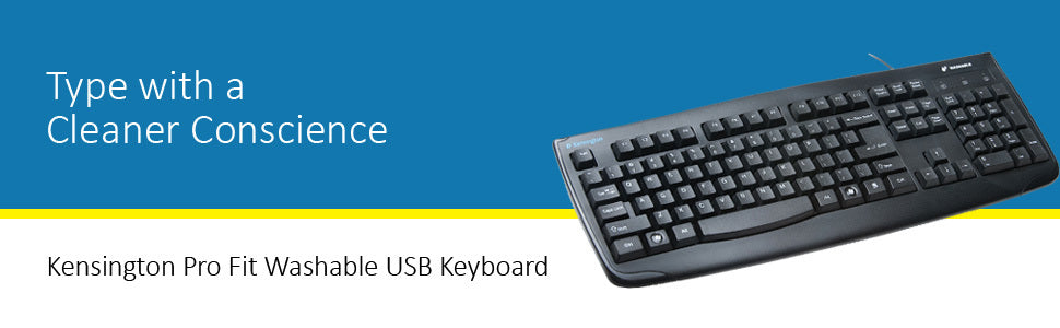 Kensington Pro Fit Washable Keyboard