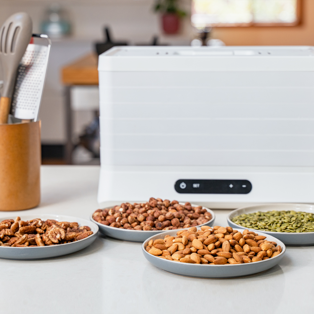 activating nuts in the Breeze food dehydrator